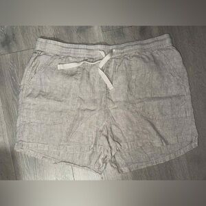 Quince Light Gray Linen Trousers